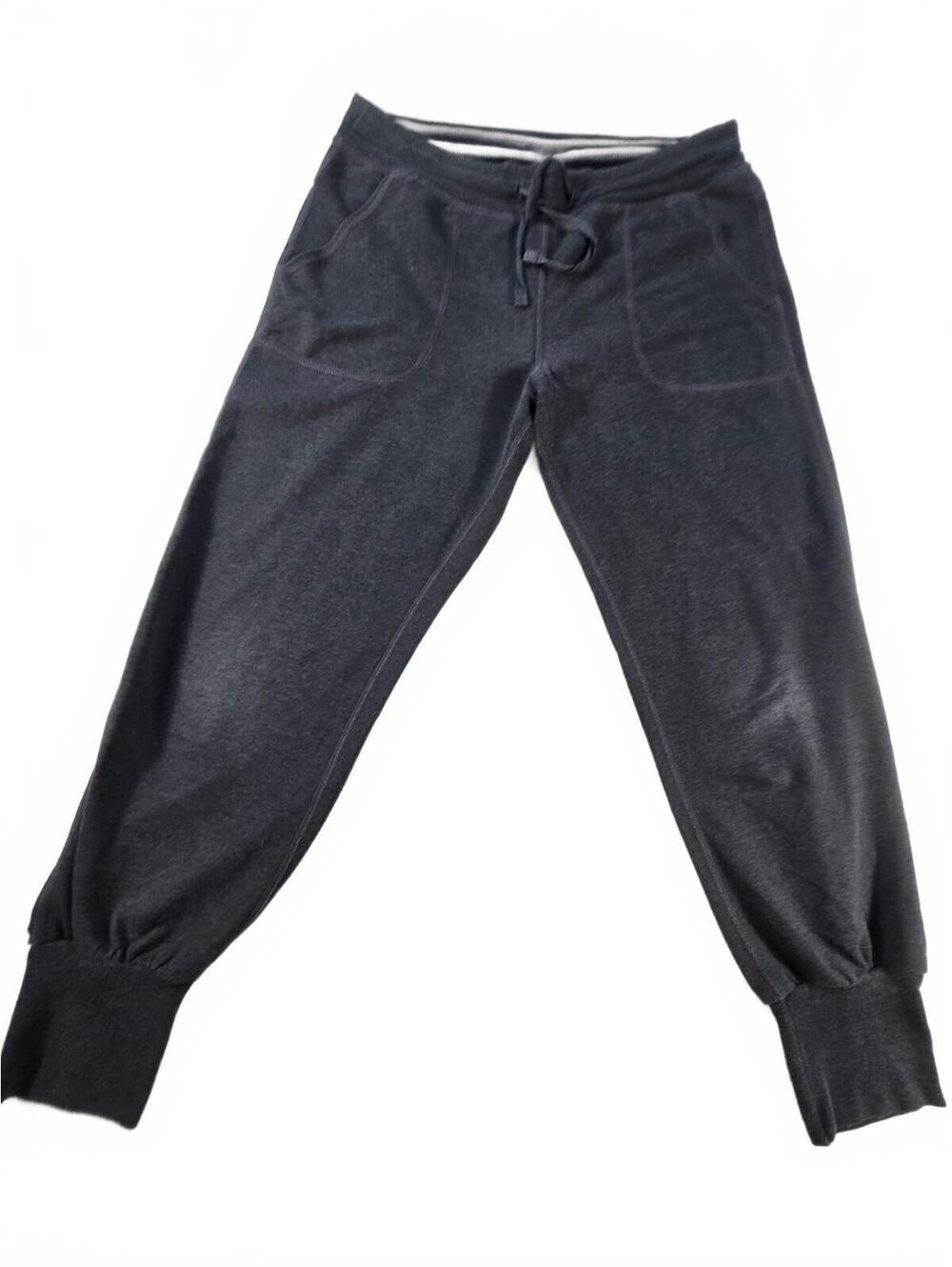 Patagonia Ahnya Fleece Jogger Pants Grey Wmn XS Athleisure Loungewear Cozy